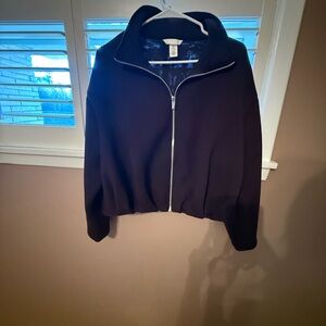 H&M Purple Bomber Jacket with Zip